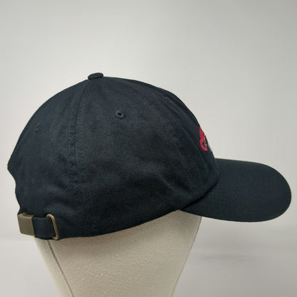 Richardson Baseball Cap Black One Size Chelmsford Lumber Slideback Cotton Hat