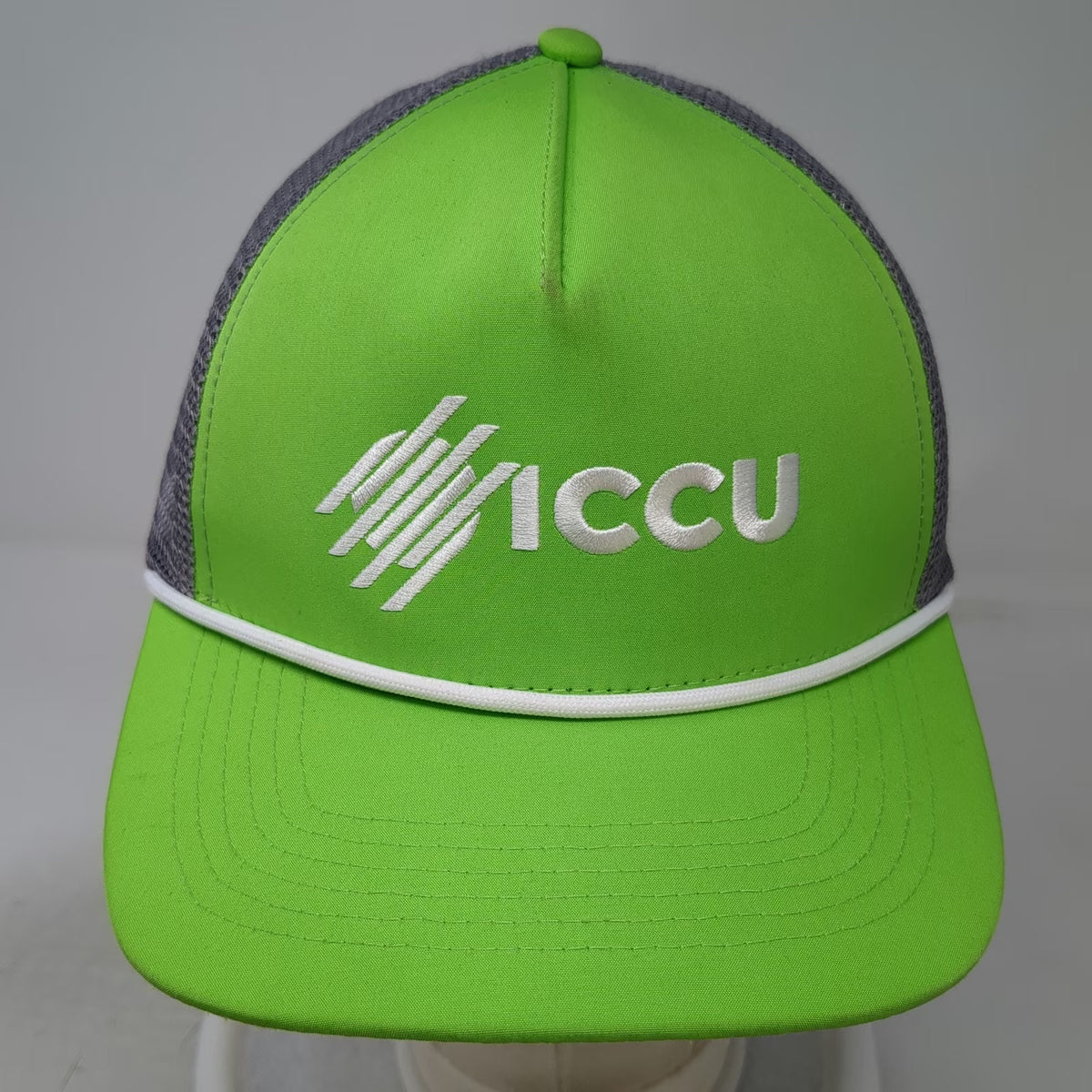 Name ICCU Idaho Central Credit Union 5 Panel Green Hat One Size Snapback