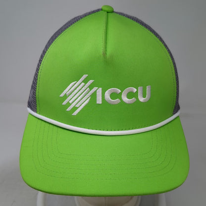 Name ICCU Idaho Central Credit Union 5 Panel Green Hat One Size Snapback