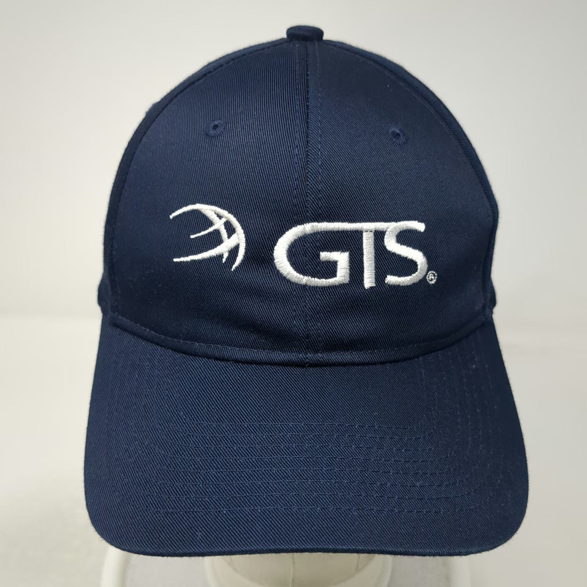 Port Authority Snapback Blue Hat One Size GTS Embroidered Logo Structured Crown