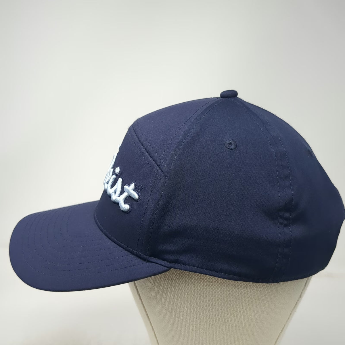 Titleist Snapback Blue One Size Hat 5 Panel Performance Polyester Script Logo