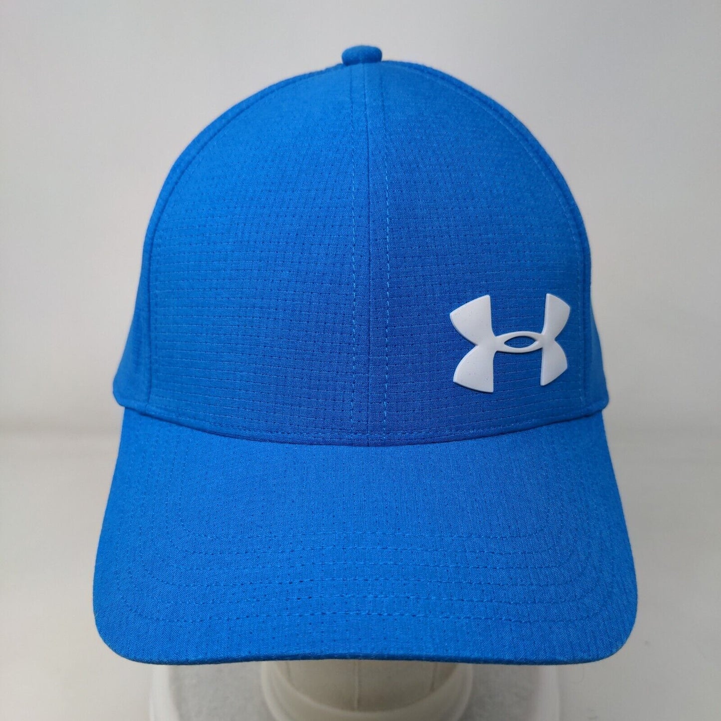 Under Armour Fitted Hat Blue L/XL Classic Fit Lightweight Breathable Polyester