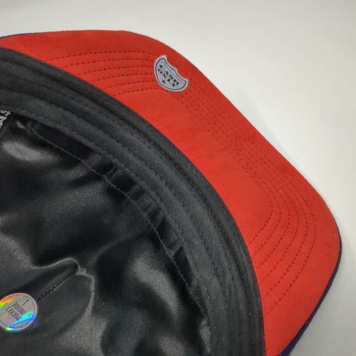 Cash Only 5 Panel Blue Hat One Size Donald Duck Rhinestone Montana Power Respect