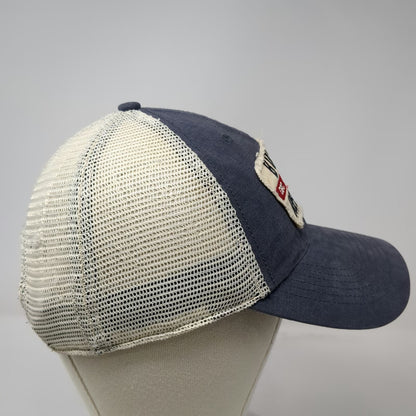 '47 Boston Red Sox MLB Blue White Trucker Hat One Size Mesh Snapback Logo Patch