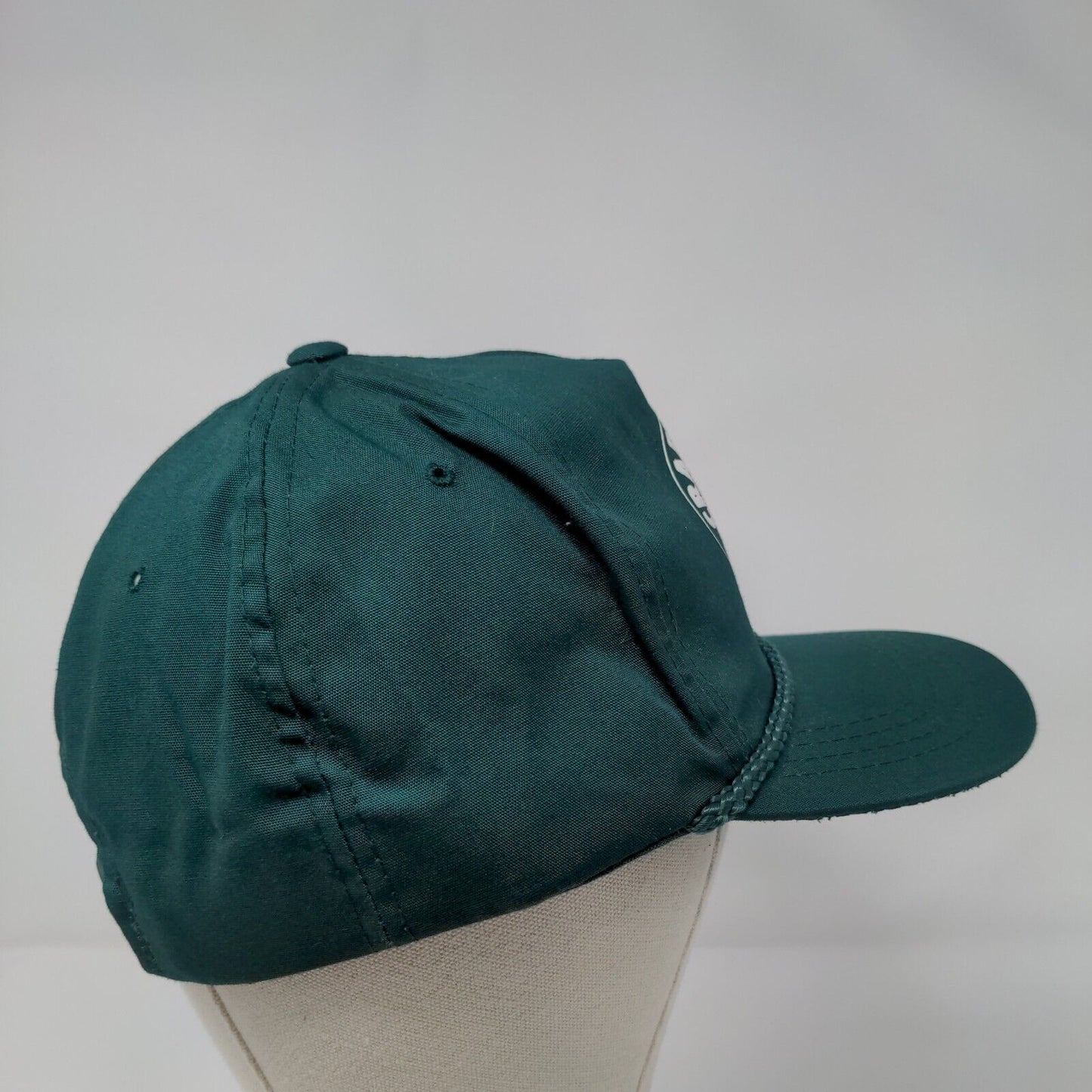 Crap Happens In The Underground Snapback Hat Green OSFA Adjustable Rope Yupoong