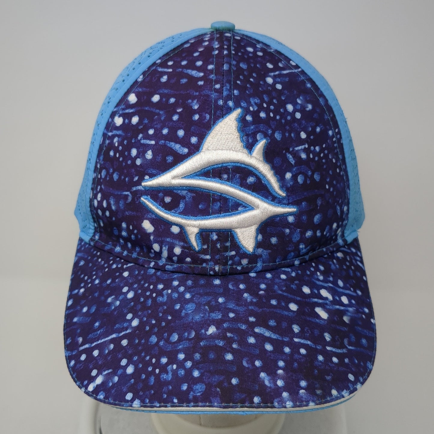 Loco Kaile Snapback Hat Blue One Size Adjustable Embroidered Mesh Back