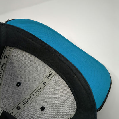 San Jose Sharks NHL Fanatics Cap Black 7 1/4 Authentic Pro Fitted Hat Shield