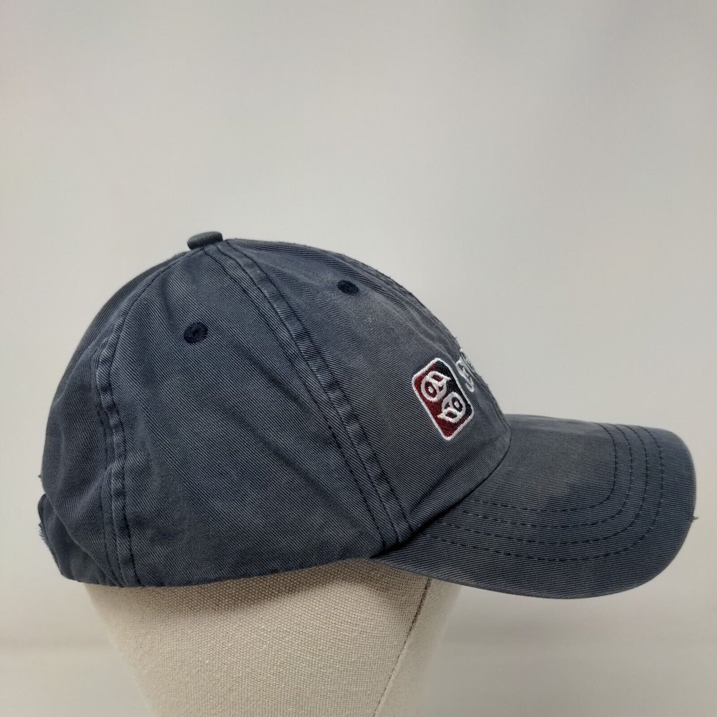 SeverCorr Strapback Hat Blue OSFM Adjustable Embroidered 6 Panel Cotton