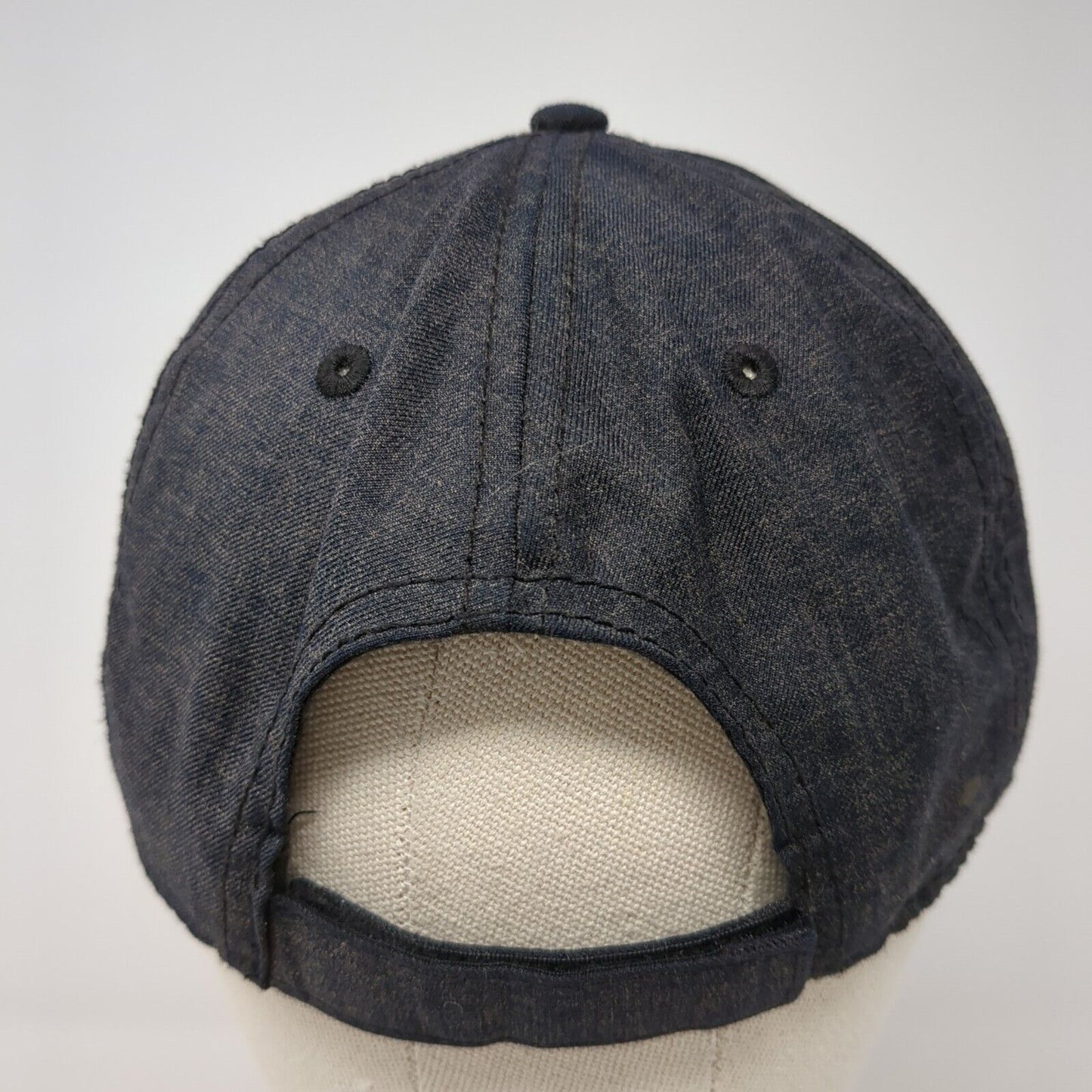 McCall Idaho 1917 Strapback Hat Blue One Size Adjustable Embroidered ACE USA