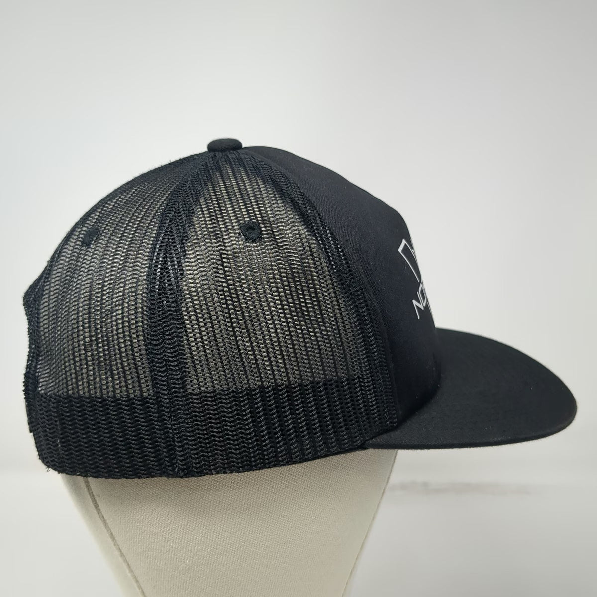 Yupoong Trucker Hat Black One Size North Fork Championship Mesh Snapback Hat