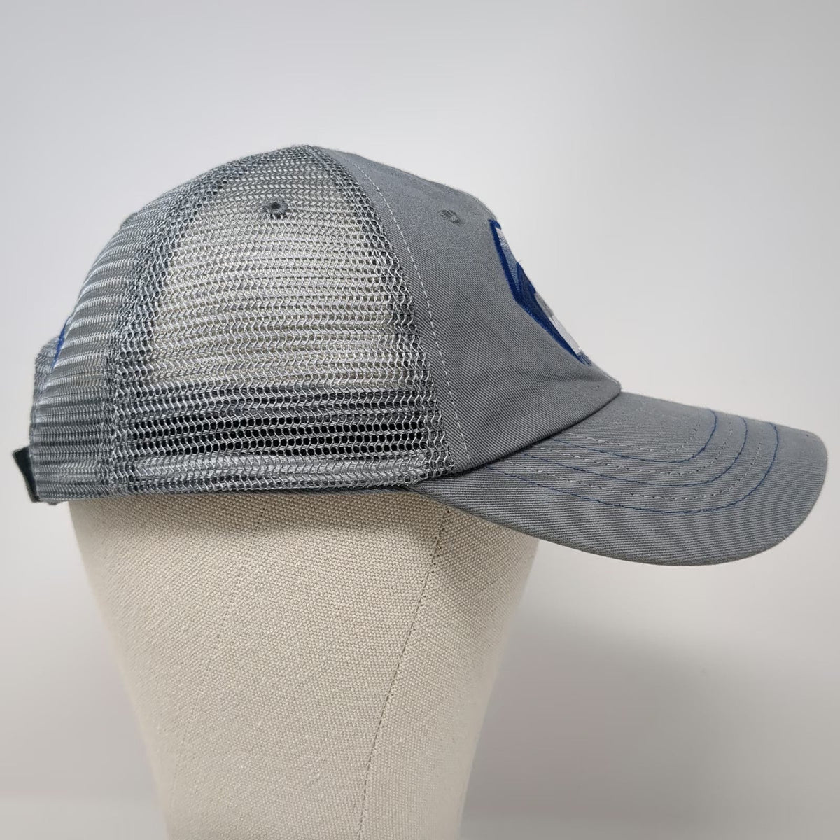 Mountain Lakes Baseball Cap Gray One Size MGM Targets American Flag Mesh Hat