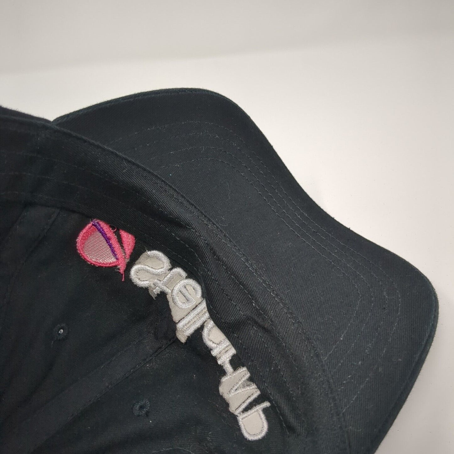 StellarWP Slideback Hat Black One Size Adjustable Embroidered Classics Yupoong