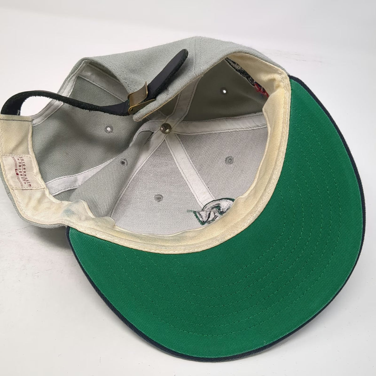 '47 Seattle Mariners Baseball Cap Gray One Size Strapback MLB AL Side Patch Hat