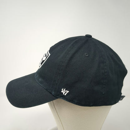 Las Vegas Raiders NFL '47 Cap Black One Size Adjustable Shield Logo Curved Hat