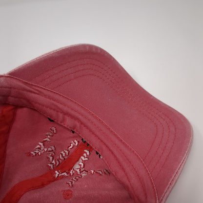 Puerto Vallarta MX Strapback Hat Red One Size Adjustable Yacht Club