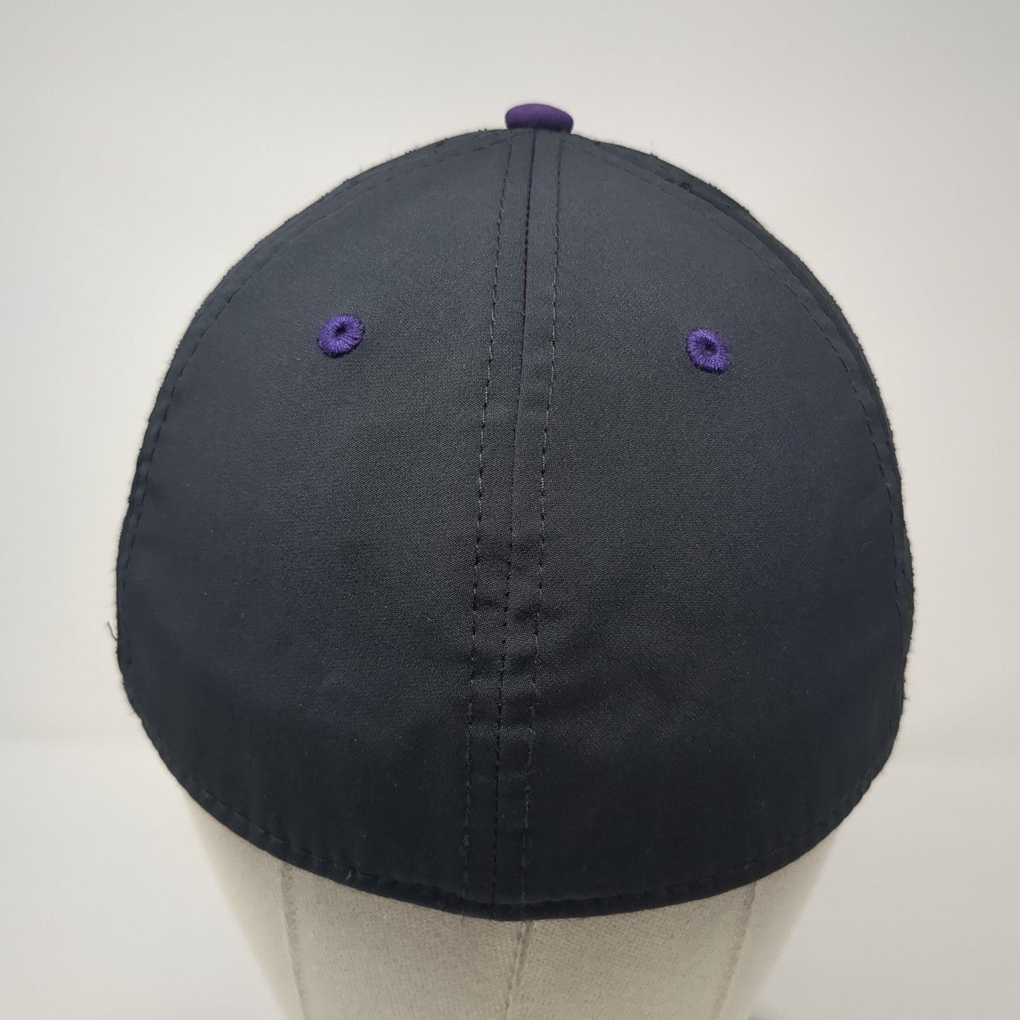 Letter G Fitted Hat Black Small Embroidered Letter Laser Cut The Game