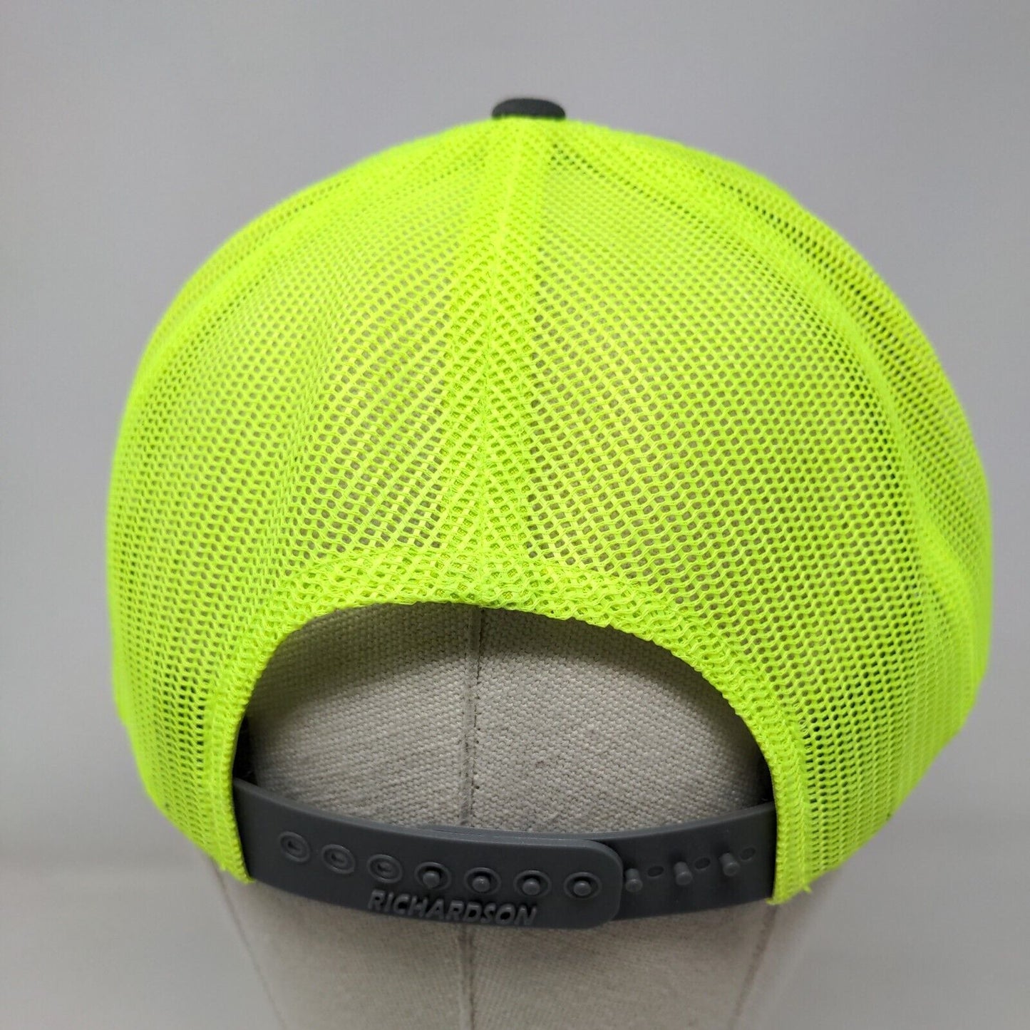 Burks Tractor snapback Trucker Hat Multicolor One Size Adjustable Richardson