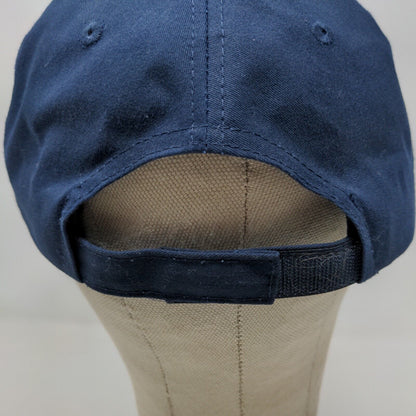 OC Sports Men's Strapback Hat Blue OSFM Embroidered New York Yankees Logo