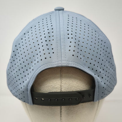 Global Pool Products Blue Trucker Hat One Size Perforated Performance Snapback