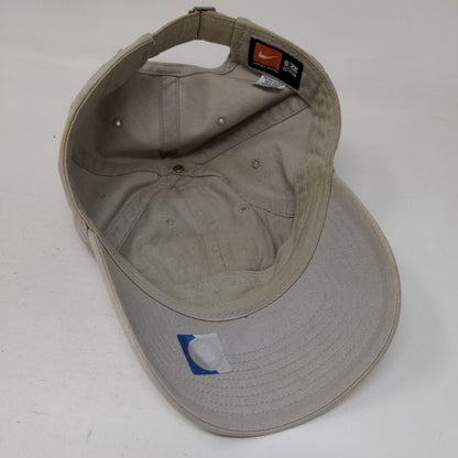 IPFW Indiana Purdue Ft Wayne Nike S1ze Slideback Hat Tan OSFM Embroidered Logo