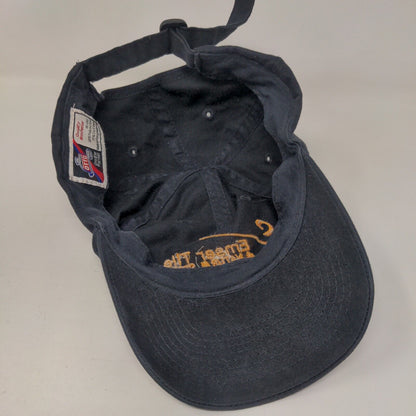 Emser Tile & Natural Stone Slideback Hat Black OSFM Embroidered Otto