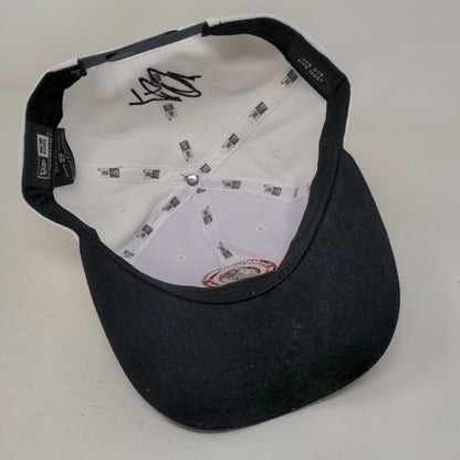 New Era Earth Clothing Season Five Snapback Hat White Autographed Signed OSFM
