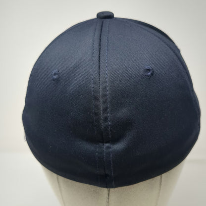 Sweet Caps Baseball Cap Blue M Big Dog Satellite and Solar Stretch Fit Hat