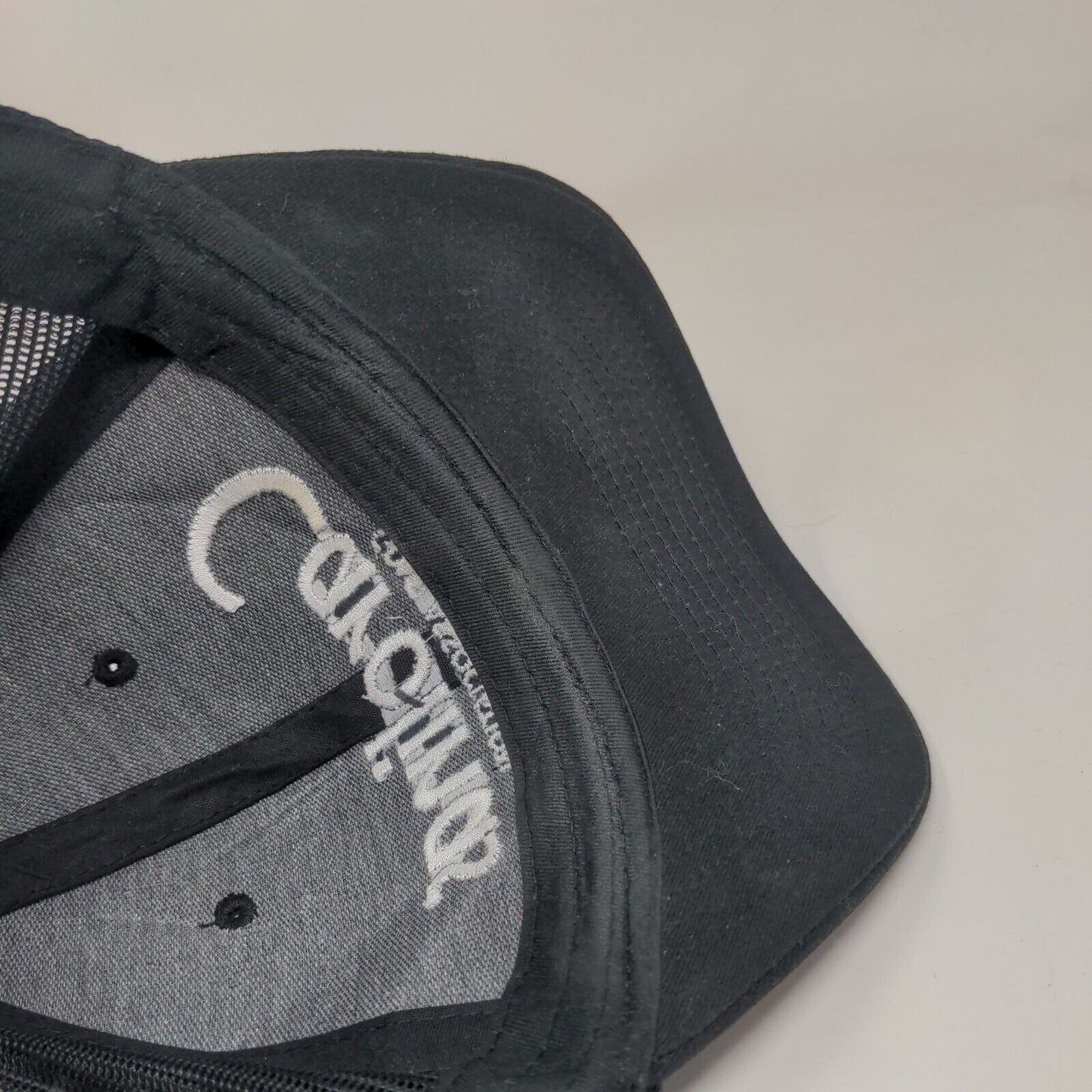 Carolinas Golf Association Snapback Trucker Hat Black OSFA Mesh Back Embroidered
