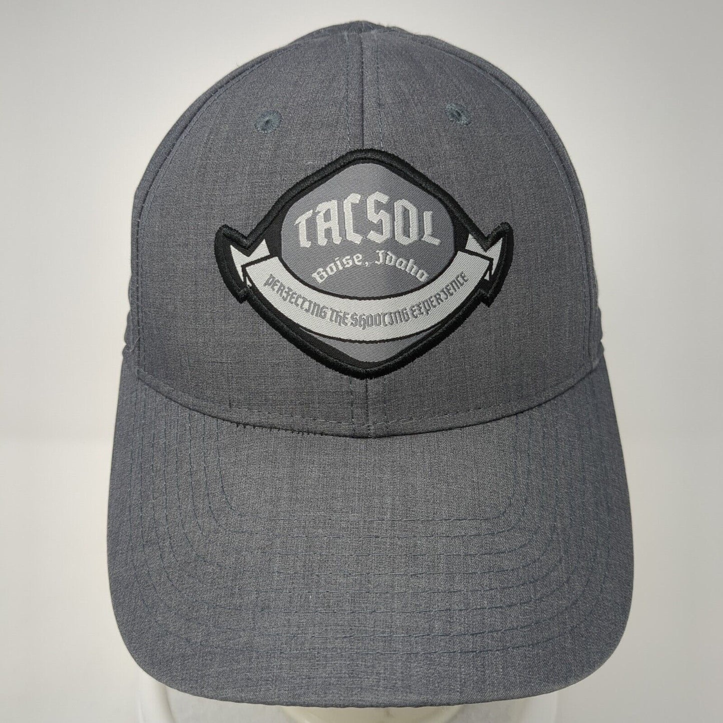 Tacsol Boise Idaho Snapback Hat Gray One Size Adjustable Embroidered 6 Panel