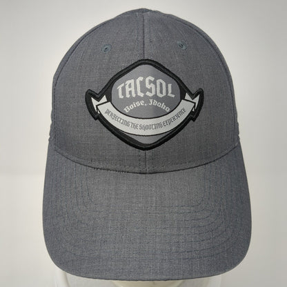 Tacsol Boise Idaho Snapback Hat Gray One Size Adjustable Embroidered 6 Panel