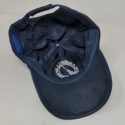 Nashville Tennessee Guitar Strapback Hat Blue One Size Embroidered
