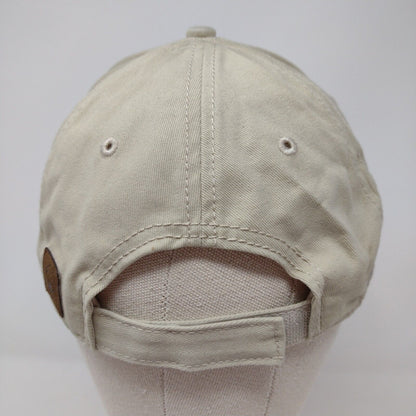 Connie Strapback Hat Tan OS Adjustable Embroidered Wildlife Series Dri-Duck