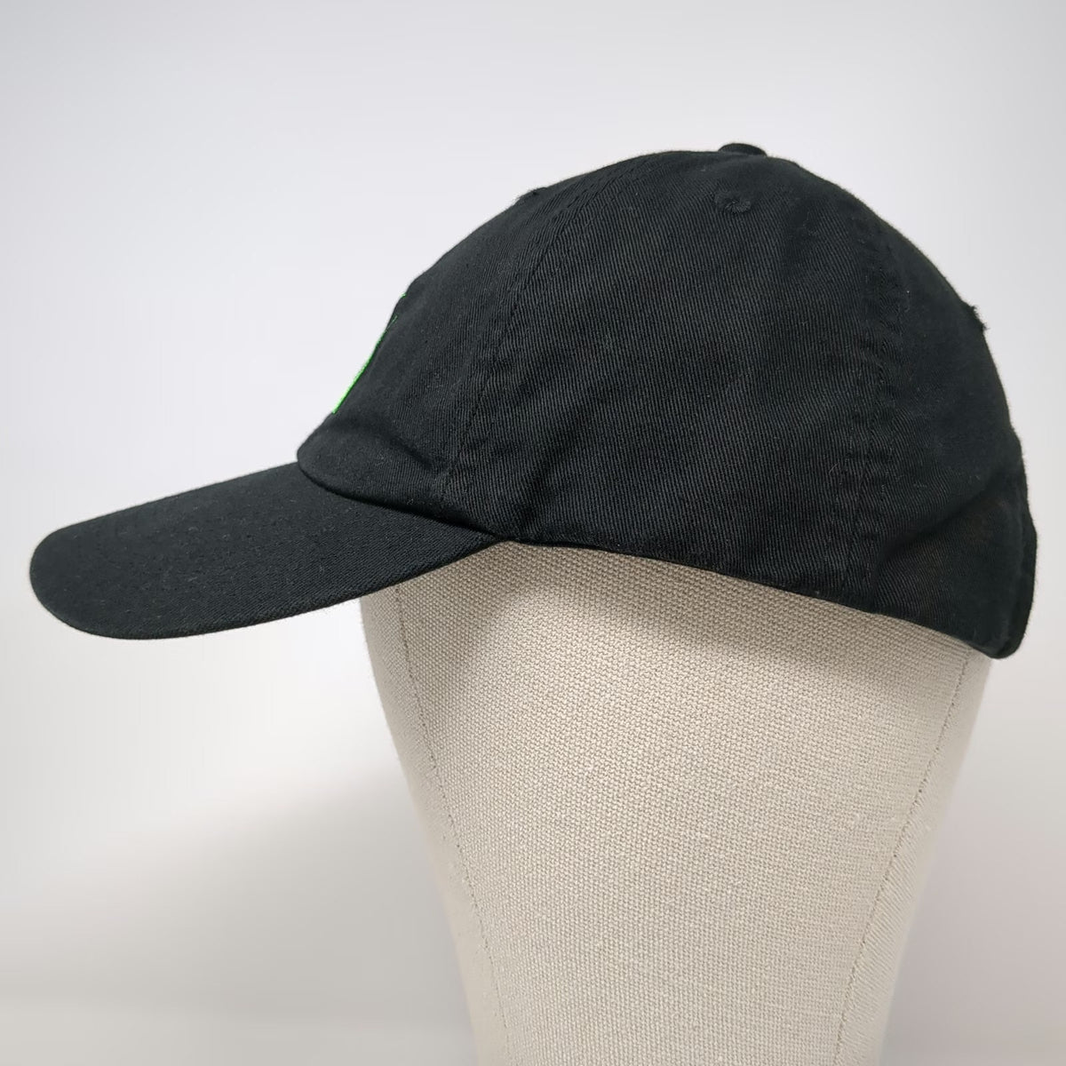 Fast & Furious FF Logo Black Baseball Cap Hat One Size Slideback Cotton Buckle