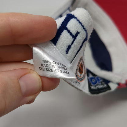 New York Rangers NHL Drew Pearson Visor Hat Blue Red White One Size Lady Liberty