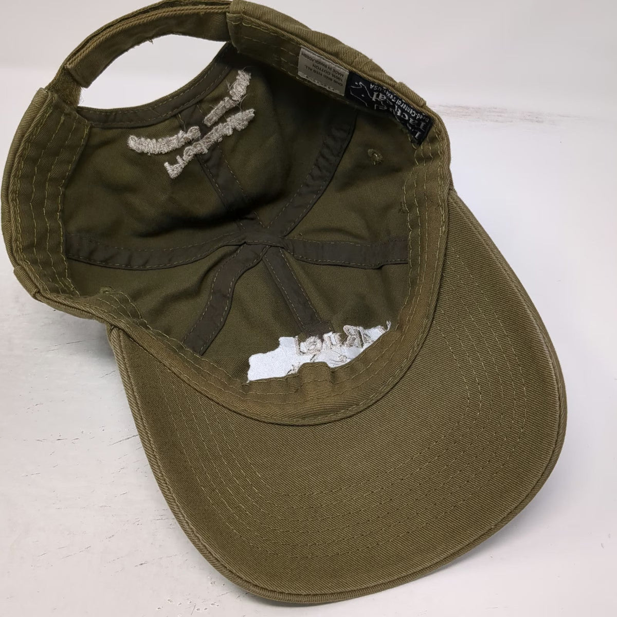 LaRue Tactical Baseball Cap Green One Size Strapback Texas PredatAR Logo Hat