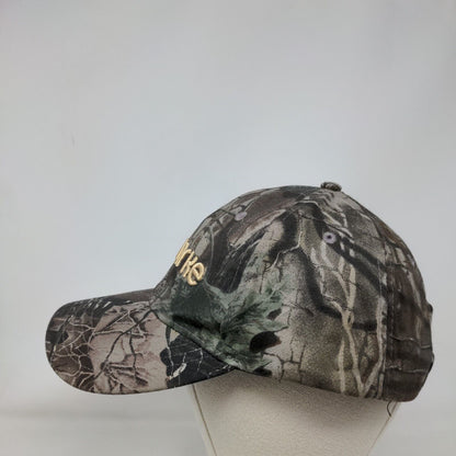 Clarke Strapback Hat Camouflage One Size Embroidered Adjustable