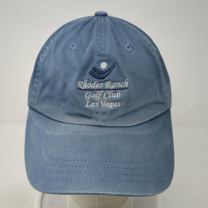 Rhodes Ranch Golf Club Las Vegas Baseball Cap Blue One Size Adjustable Imperial