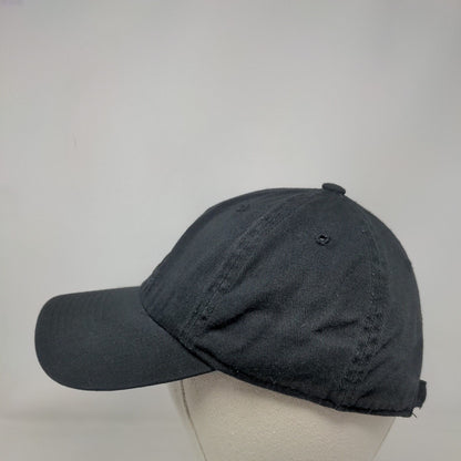 Adidas 3 Stripes Slideback Hat Black One Size Adjustable Climalite