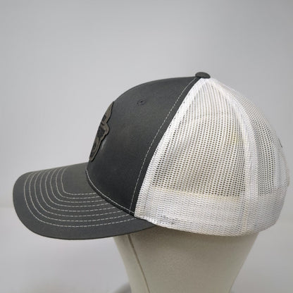 Richardson Trucker Hat Gray One Size Smokey Bear Only You Forest Fire Mesh Back