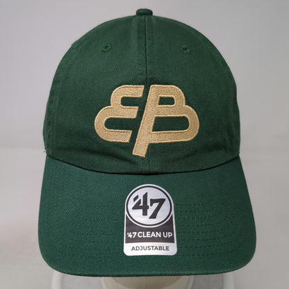 '47 Green One Size Baseball Cap Enterprise Bank EB Logo Adjustable Cotton Hat