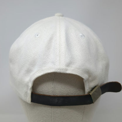Shield Bear White One Size Baseball Cap Hat NFL Sunday Ticket Network Slideback