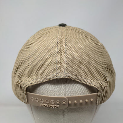 Richardson Snapback Mesh Back Trucker Hat Camouflage One Size 6 Panel