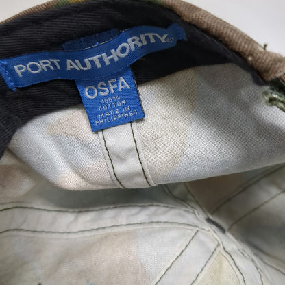 Port Authority Baseball Cap Green Camo One Size Simplot Military Alliance Hat