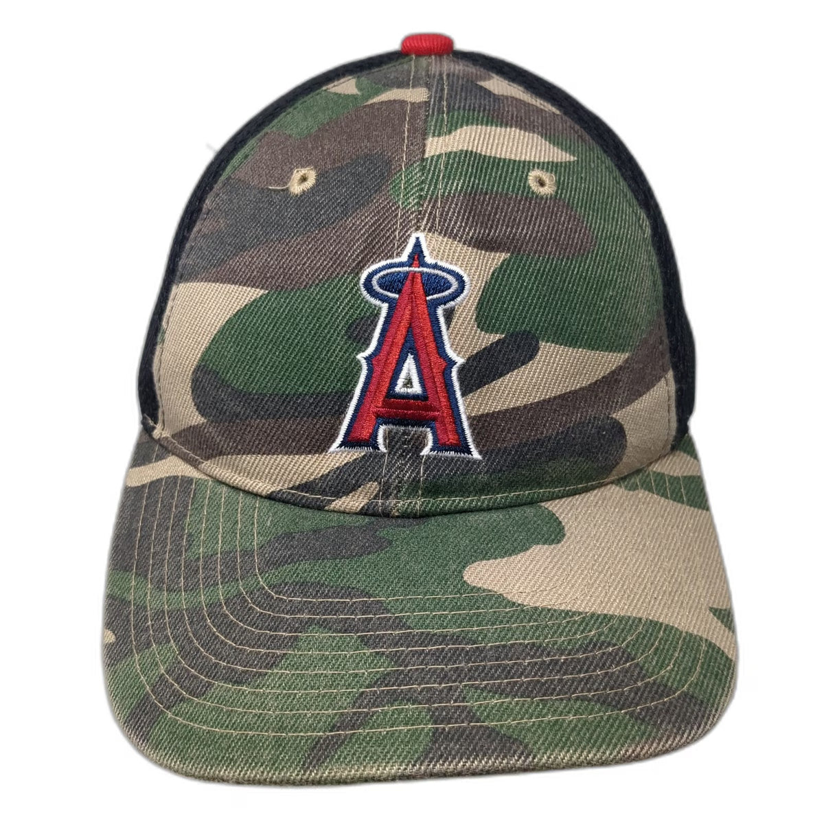 Los Angeles Angels MLB Ran Promotions Baseball Cap Green Black One Size Camo