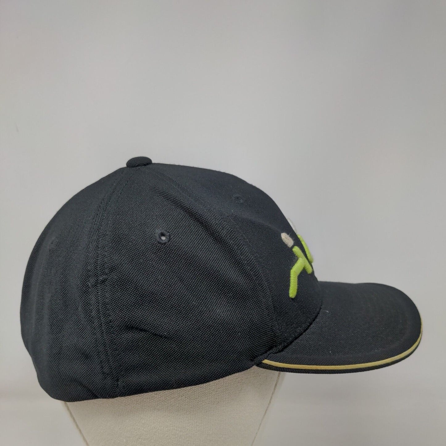 A87 Fitted Hat Black Small/Medium Embroidered Flexfit Aeropostale