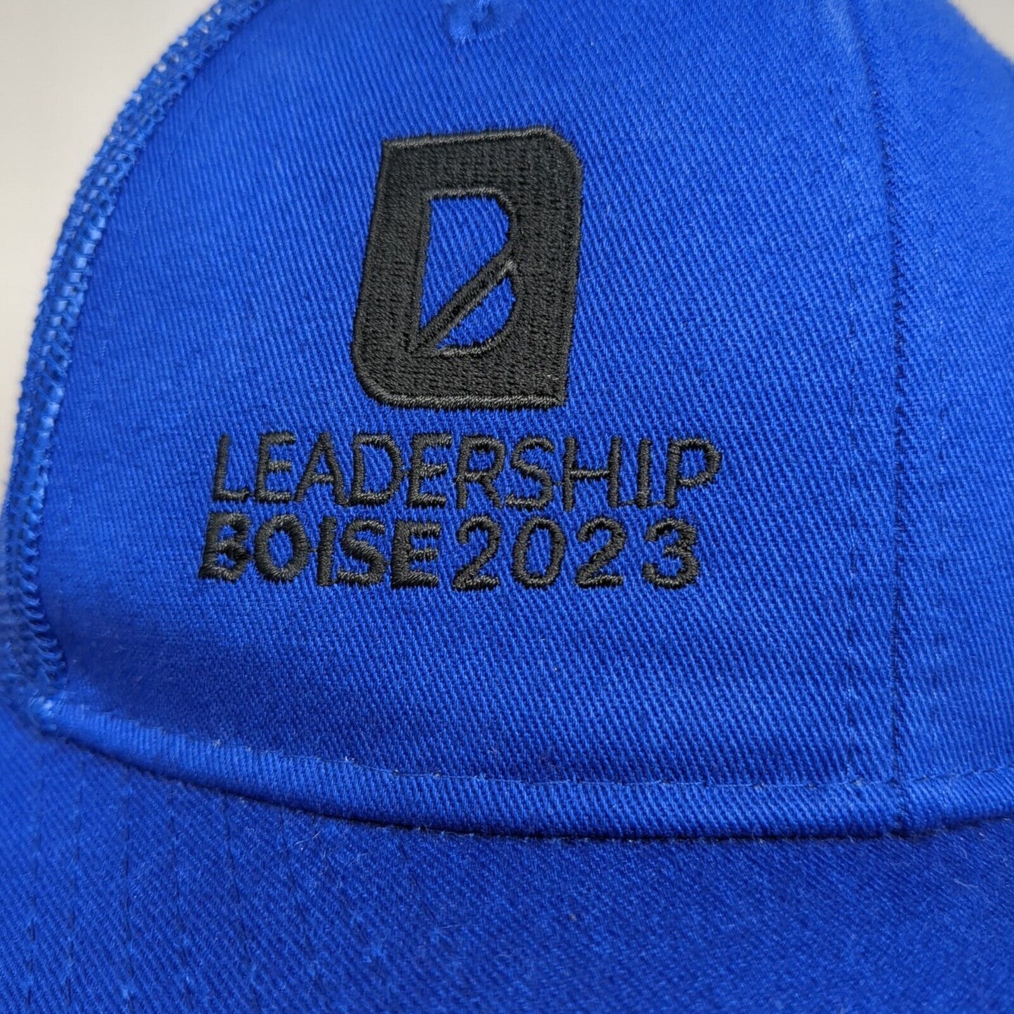 Leadership Boise 2023 Snapback Trucker Hat Blue OS Mesh Back Port Authority
