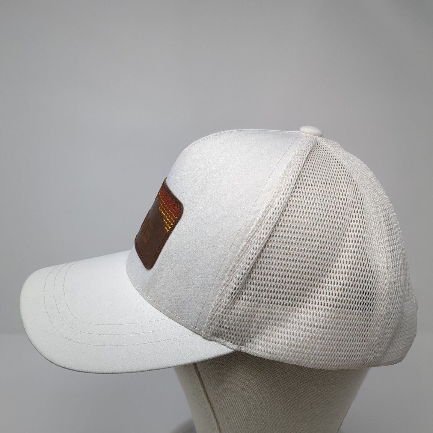 Ping Patch Snapback Mesh Back Trucker Hat White One Size Sensorcool