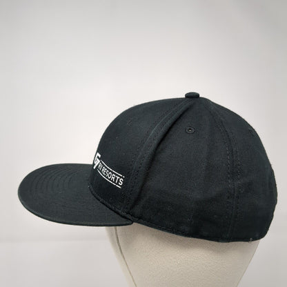 G7 RV Resorts Snapback Hat Black Youth One Size Adjustable Solid Otto
