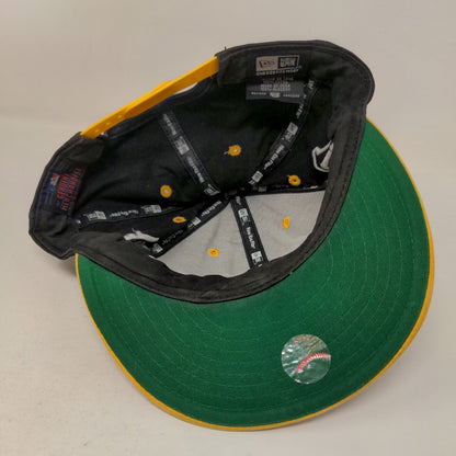 New Era Men's Snapback Flat Bill Hat Multicolor OSFM Pittsburgh Pirates Logo