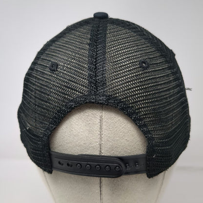 Carhartt Seneca Foods Black Trucker Hat One Size Mesh Snapback Corporate Logo